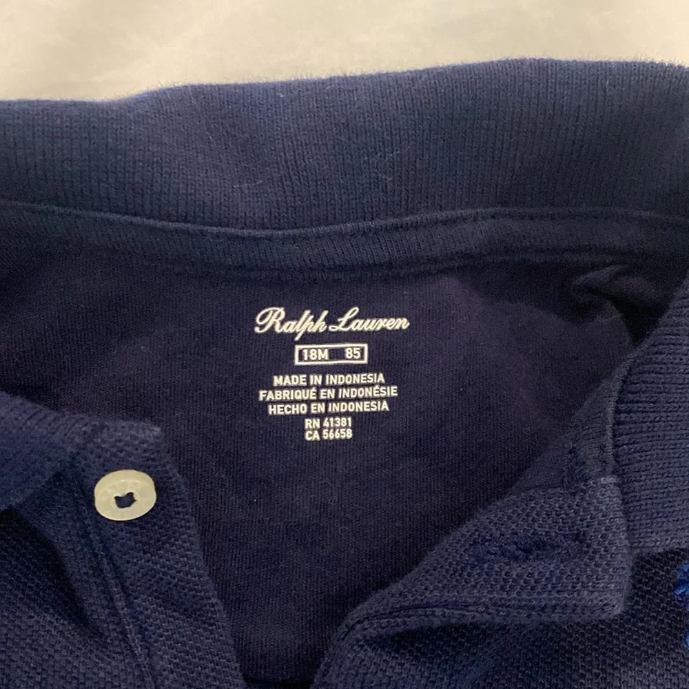 Ralph Lauren polo onesie 18 months